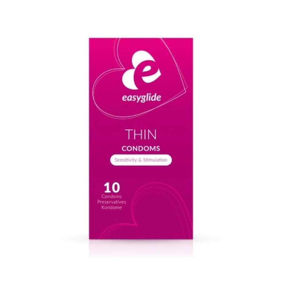 Easyglide Extra Thin Condoms 10-pack — produktbild