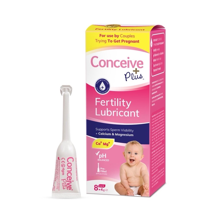 Färdiga Applikatorer 8 x 4g - Fertilitetsglidmedel - Sasmar Conceive plus — produktbild