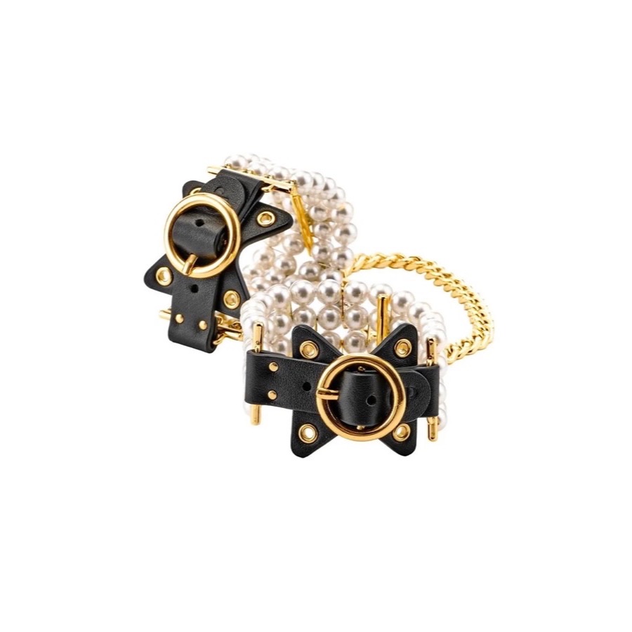Guilty Pleasure Soirée Pearl Handcuffs Handbojor — produktbild