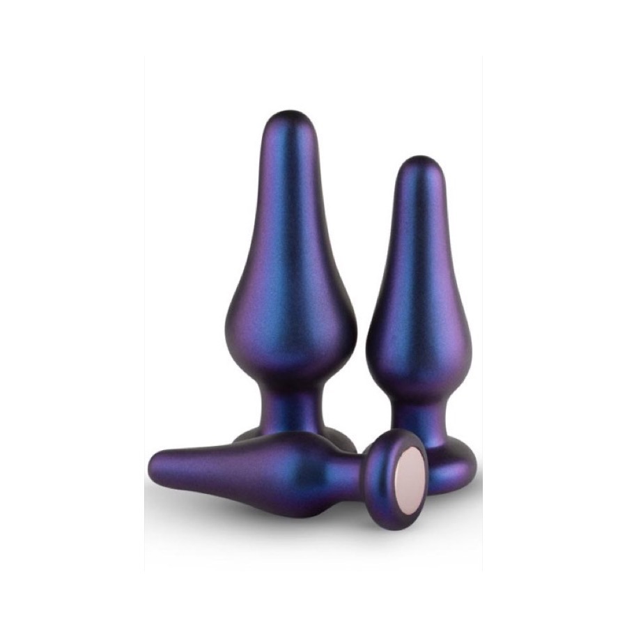 Hueman Comets Butt Plug Set Analpluggar paket — produktbild