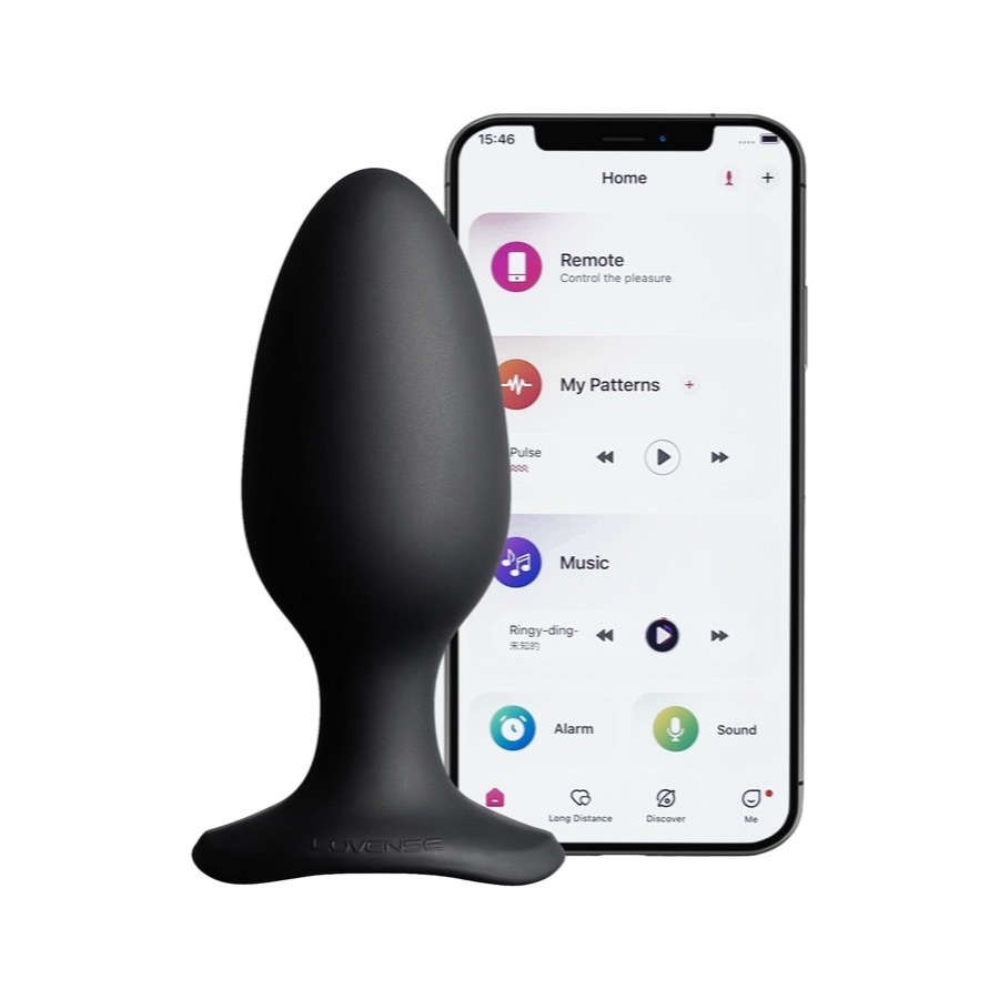 Lovense Hush 2 Bluetooth Butt Plug Large (57 mm) — produktbild