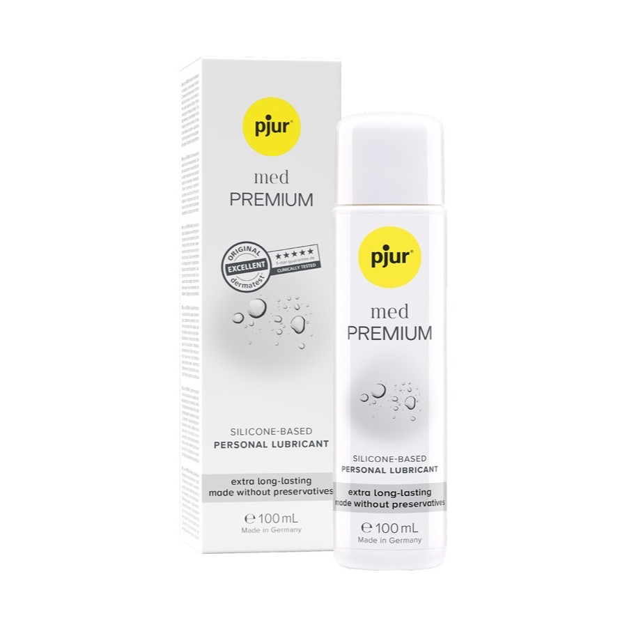 Pjur Med Premium Glide Silikonbaserat Glidmedel 100 ml — produktbild