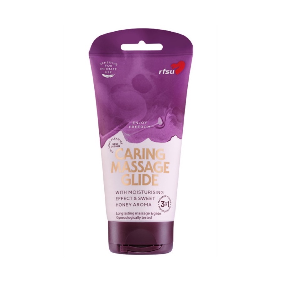 RFSU Sense Me 3in1 Caring Massage Glide 150ml Glidmedel & Massagelotion — produktbild
