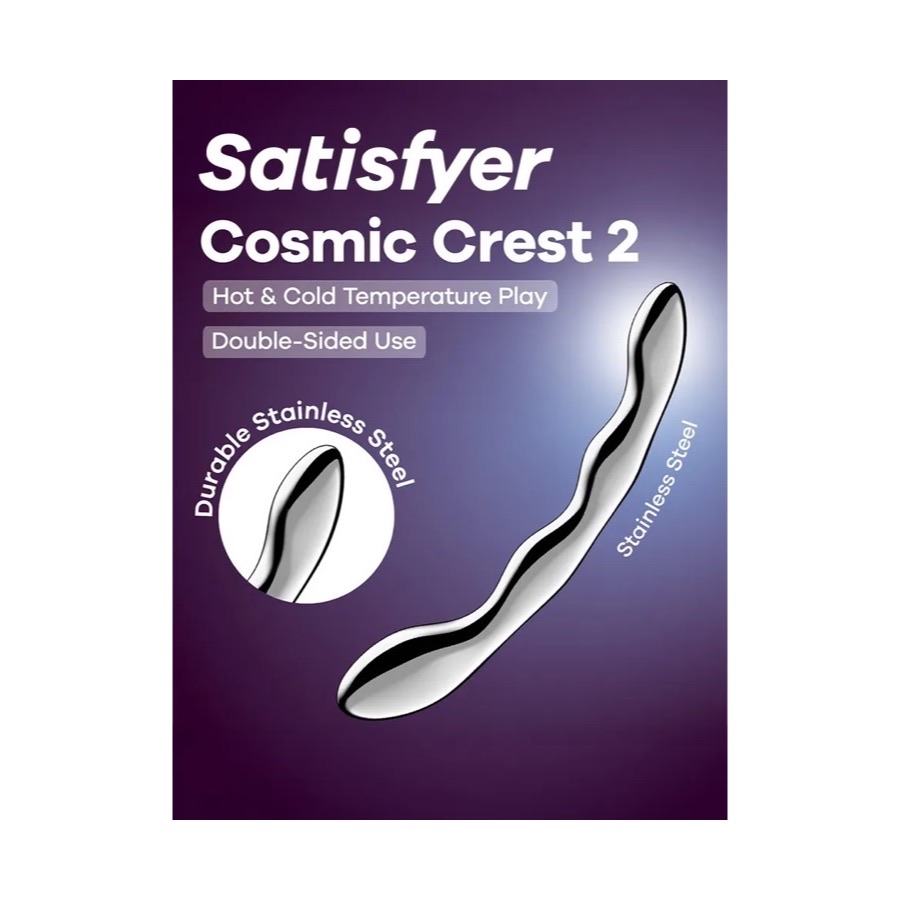 Satisfyer Cosmic Crest 2 Ståldildo — produktbild