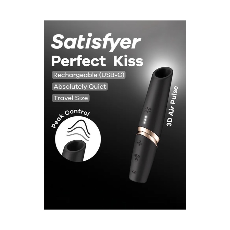 Satisfyer Perfect Kiss Air Pulse — produktbild