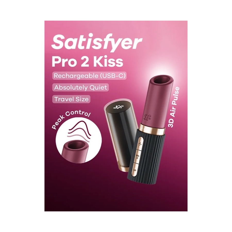 Satisfyer Pro 2 Kiss Air Pulse — produktbild