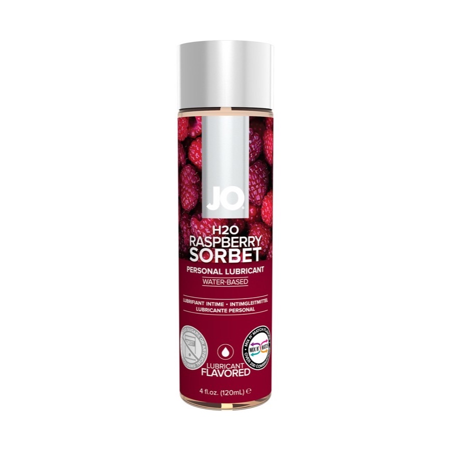 System JO H2O Raspberry Sorbet 120 ml — produktbild