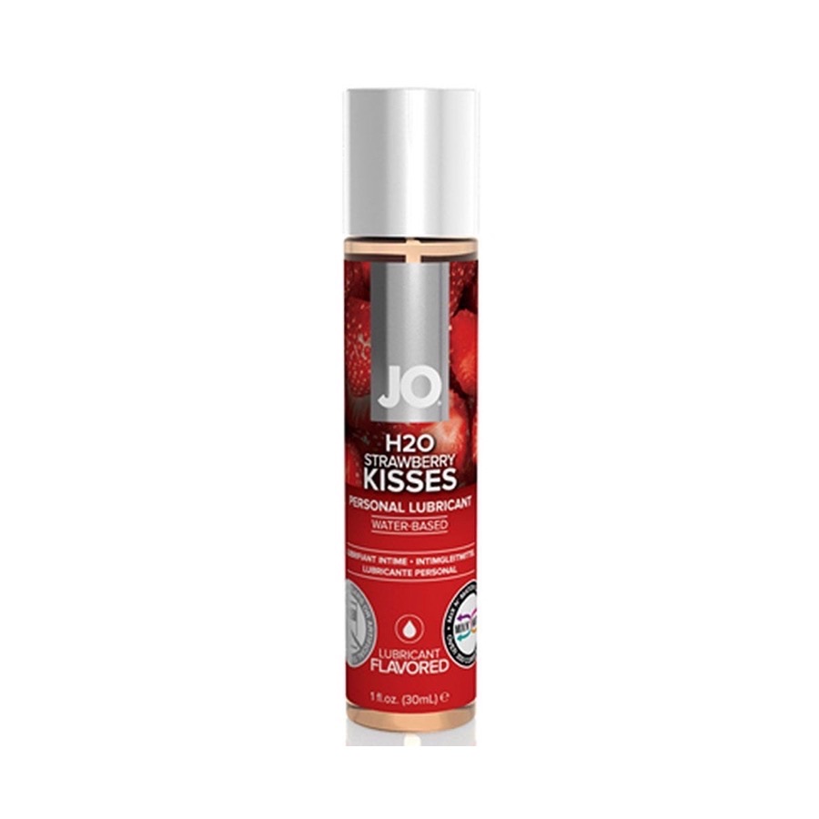 System Jo H2O Strawberry Kisses 30ml — produktbild