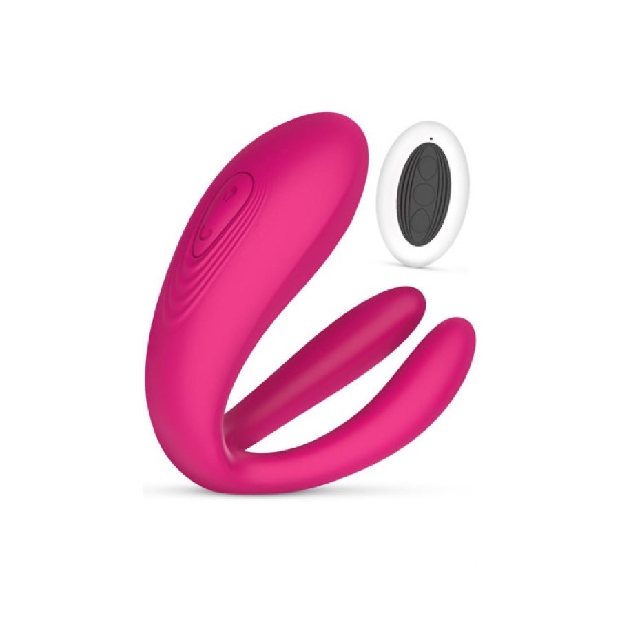 Teazers Couple Vibrator With Remote Parvibrator — produktbild