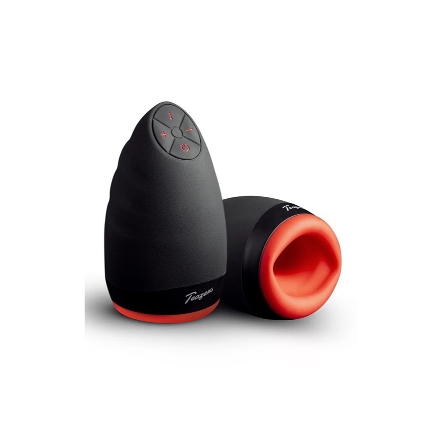 Teazers Heat & Vibration Masturbator Masturbator med vibration — produktbild