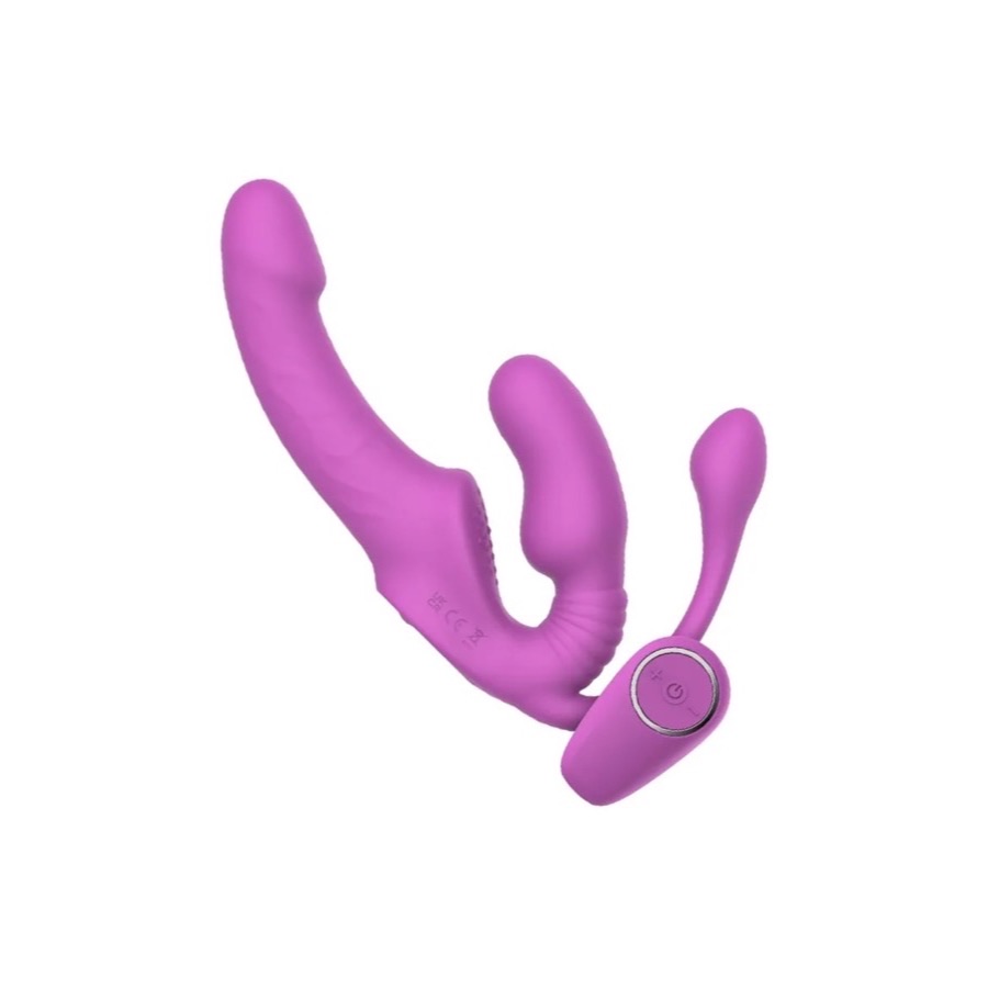 Teazers Strapless Strap-On With Anal Plug — produktbild