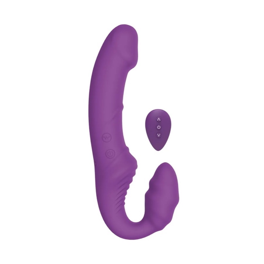 ToyJoy Designer Edition Nymphea Vibrating Strap-On Strap-on — produktbild