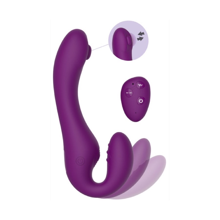 XOCOON Strapless Strap-On Pulse Vibe Strap-on — produktbild